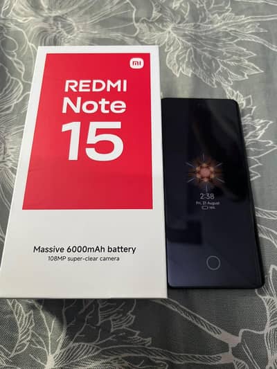 Xiaomi Redmi Note 15 Just Box Open