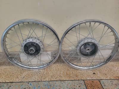 gs150 spoke rims geniun