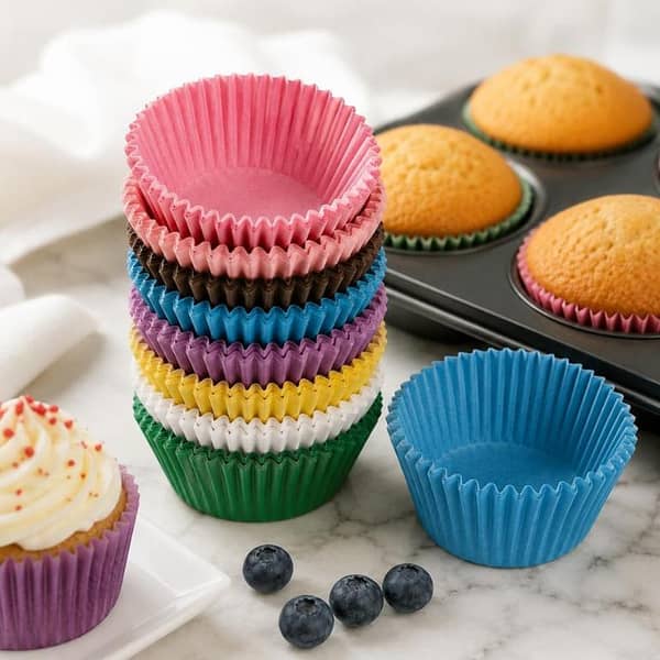 100Pcs Cupcake Liner Baking Cup Cupcake Paper Muffin Cases Cake Box Cup Party Tray Decor Cake