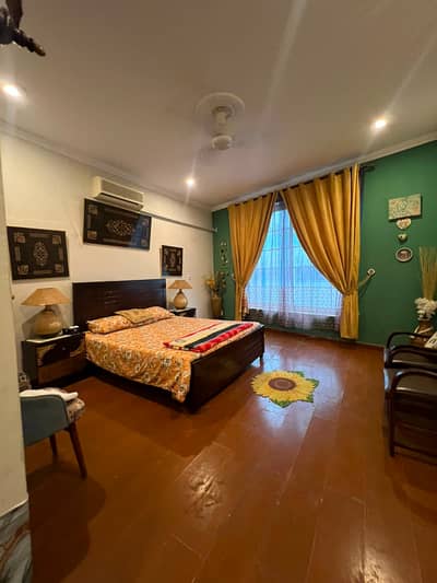One bedroom furnished portion available per day in E11