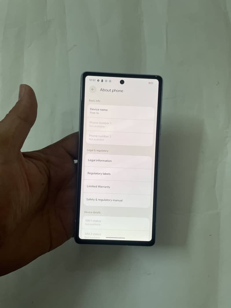 Google Pixel 7a 11