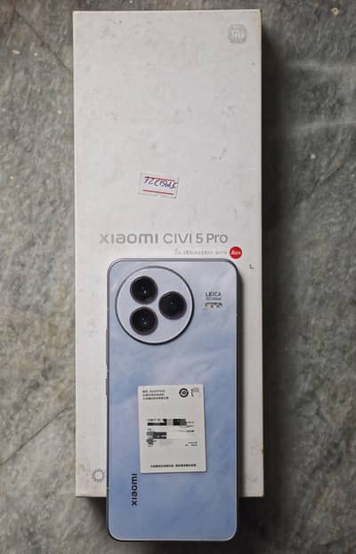 Xiaomi Civi 5 Pro / Xiaomi 15 civi Official Approved Complete Box