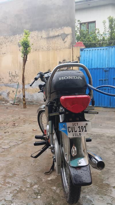 Honda CD70 2024 model Isb registration.