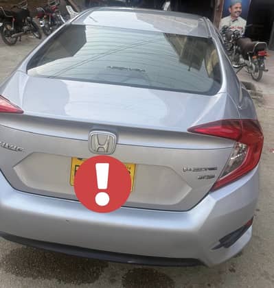 Honda Civic UG RED METER2018