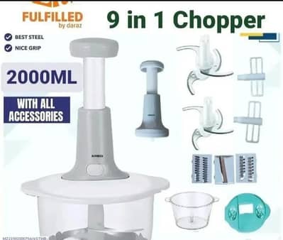 9 in 1 Chopper