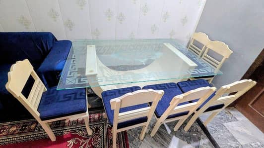 6 person dining table
