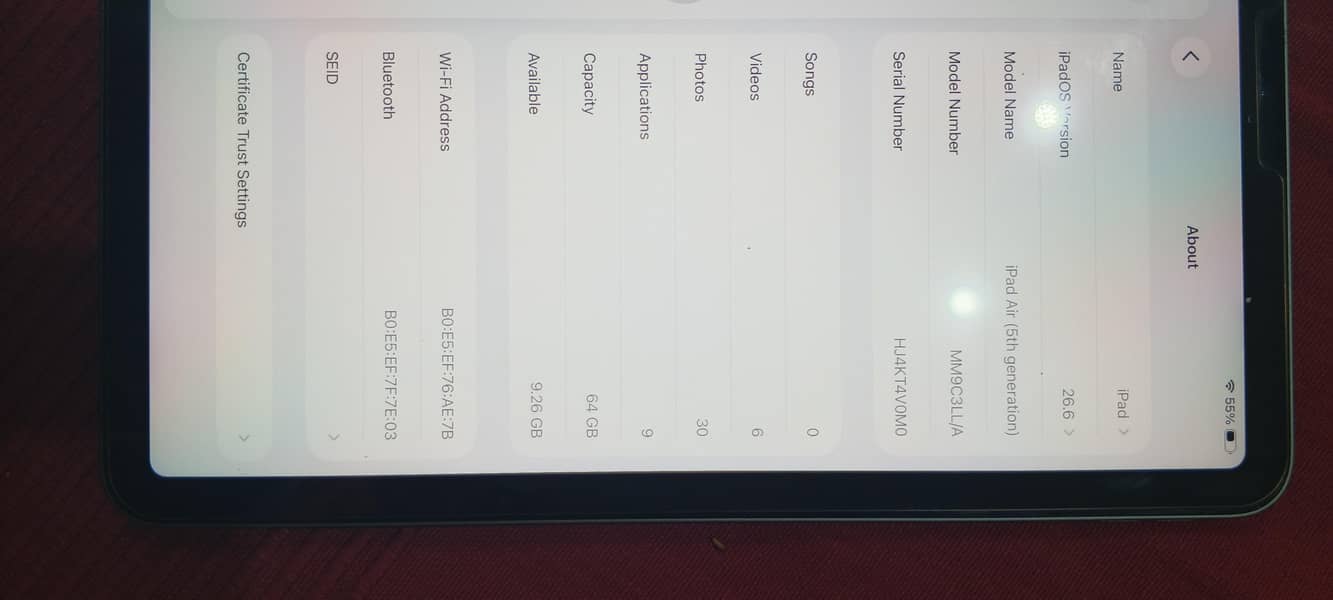 iPad Air 5th Generation 2