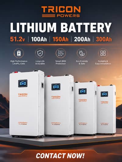 51.2v 200Ah Lithium Battery | LiFePO4 | Fresh Stock Availabe