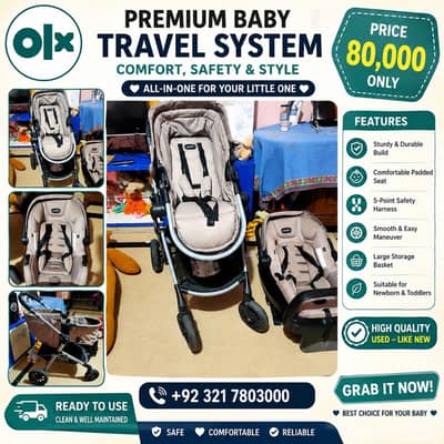 Evenflo Premium Baby Stroller & Car Seat Travel System