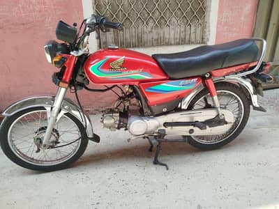 Honda CD 70 2016+17 model total genuine