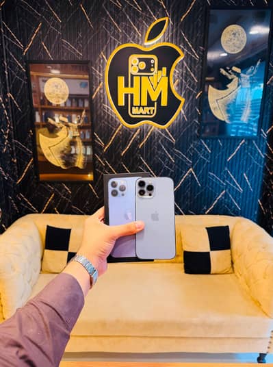 iPhone 13 Pro Max With Box 256GB PTA Approved Sheesha Condition Gen1 W