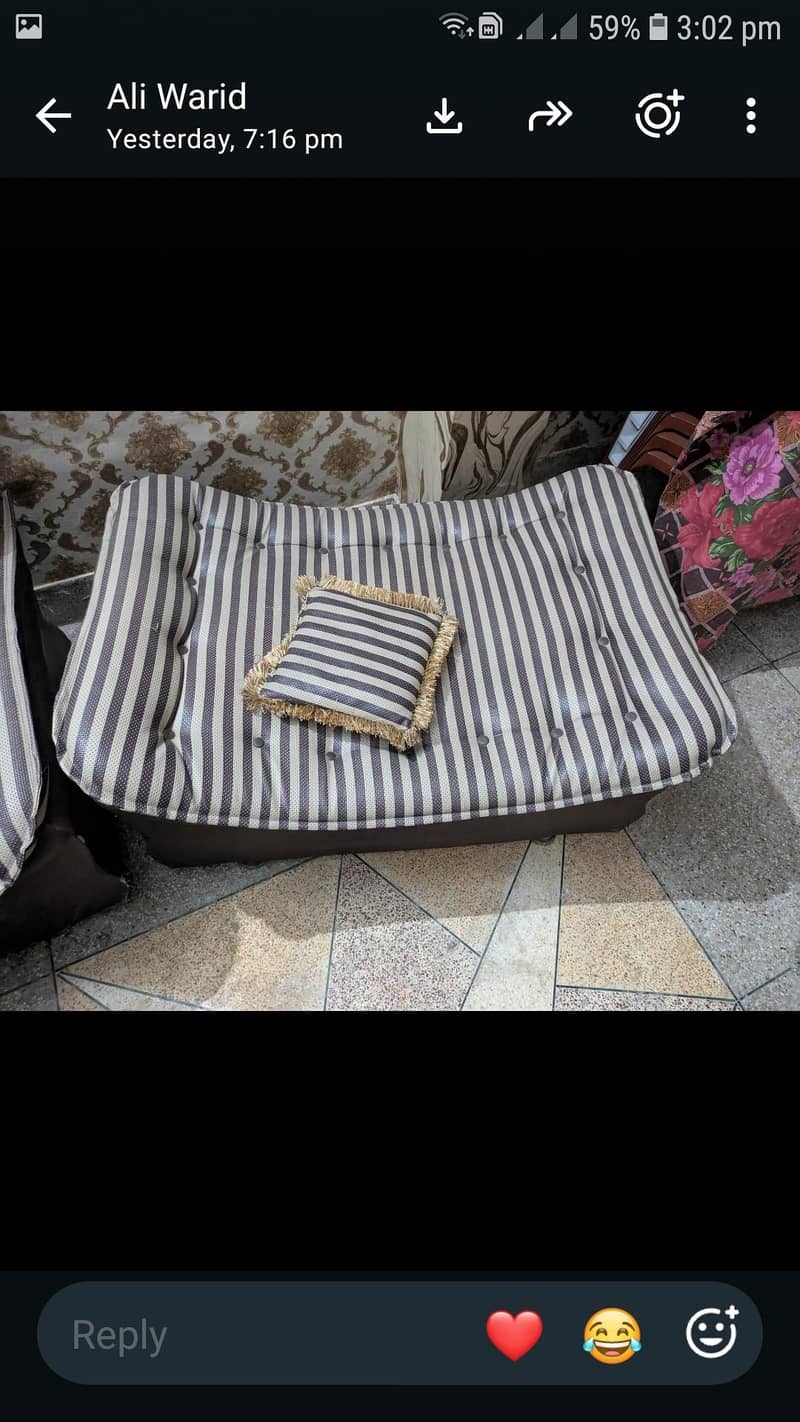 sofa & Glass Table 2