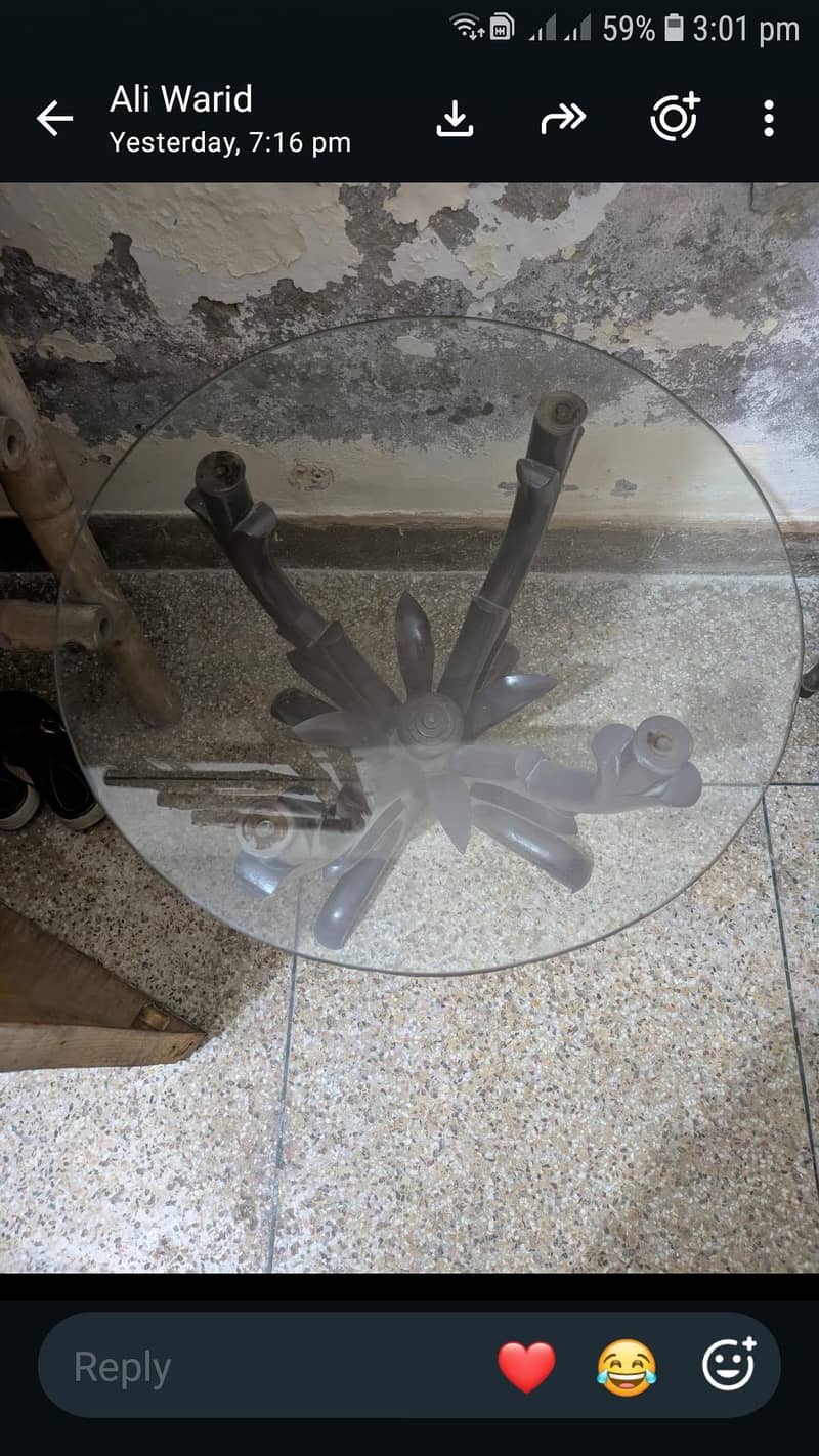 sofa & Glass Table 5