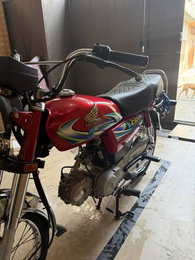 Honda cd 70 23/24 low milage