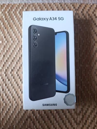 Samsung Galaxy A34 5G | Official Pta | 8 /256 GB