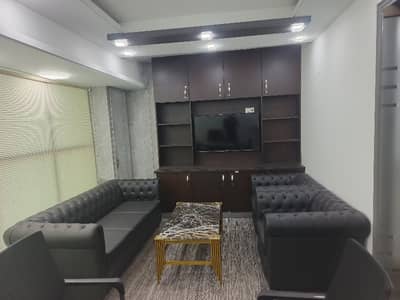 PHASE 6 VIP LAVISH FURNISHED OFFICE RENT 24/7 ACCESS WITH 1 EXECUTIVE CHAMBER WORK STATION MEETING ROOM