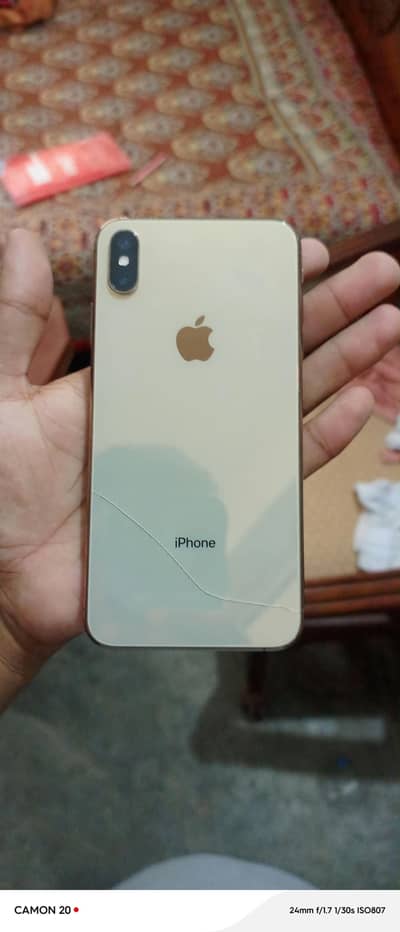 Apple iPhone XS Max face of and battery change back break