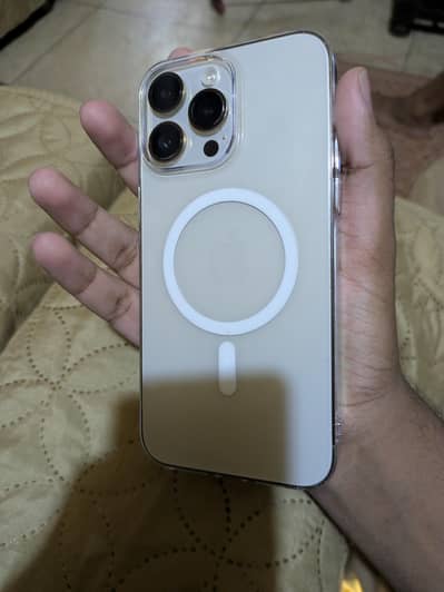 Apple iPhone 14 Pro Max for sale condition10/9 128gb jv golden colour