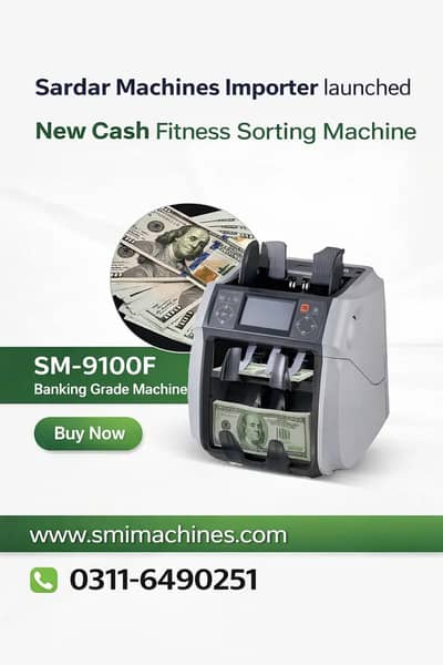 Reliable High-speed cash note counting machines with fake note detect