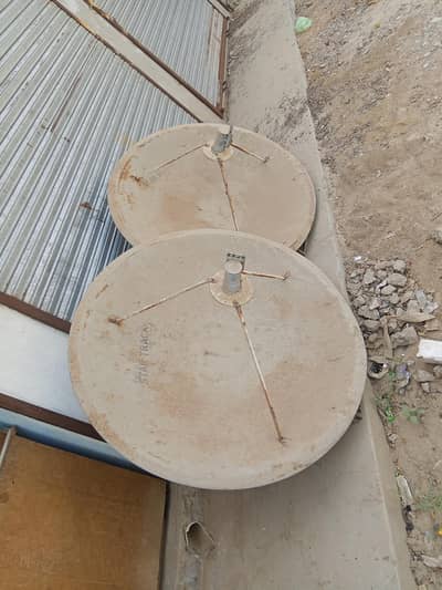 dish  with recciver