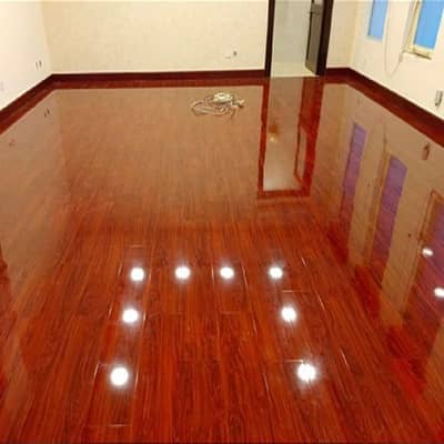 Laminated Wooden Floor | Window Curtain | Window Blind | Wallpaper