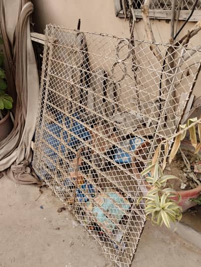 Window Iron Grill size 4x4 ft,