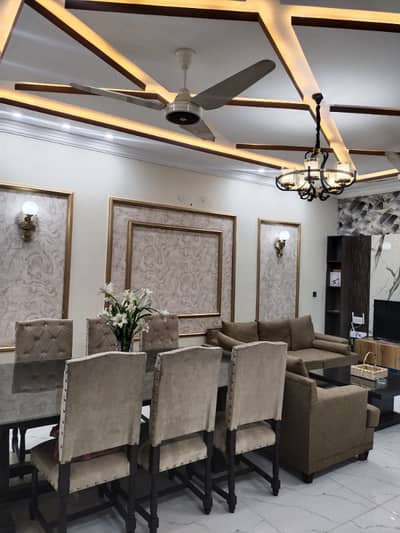 Bahria town phase 8 10 Marla luxury furnished house available for rent
