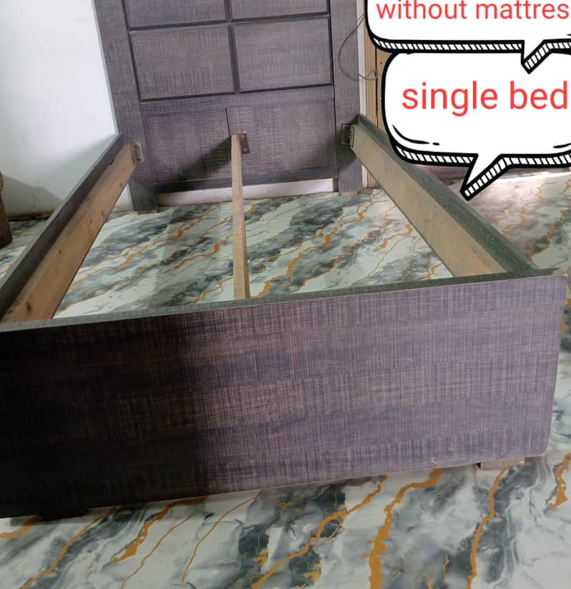 single bed without matters 1