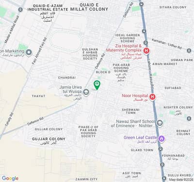 5 Marla Residential Plot Pak Arab Phase 2