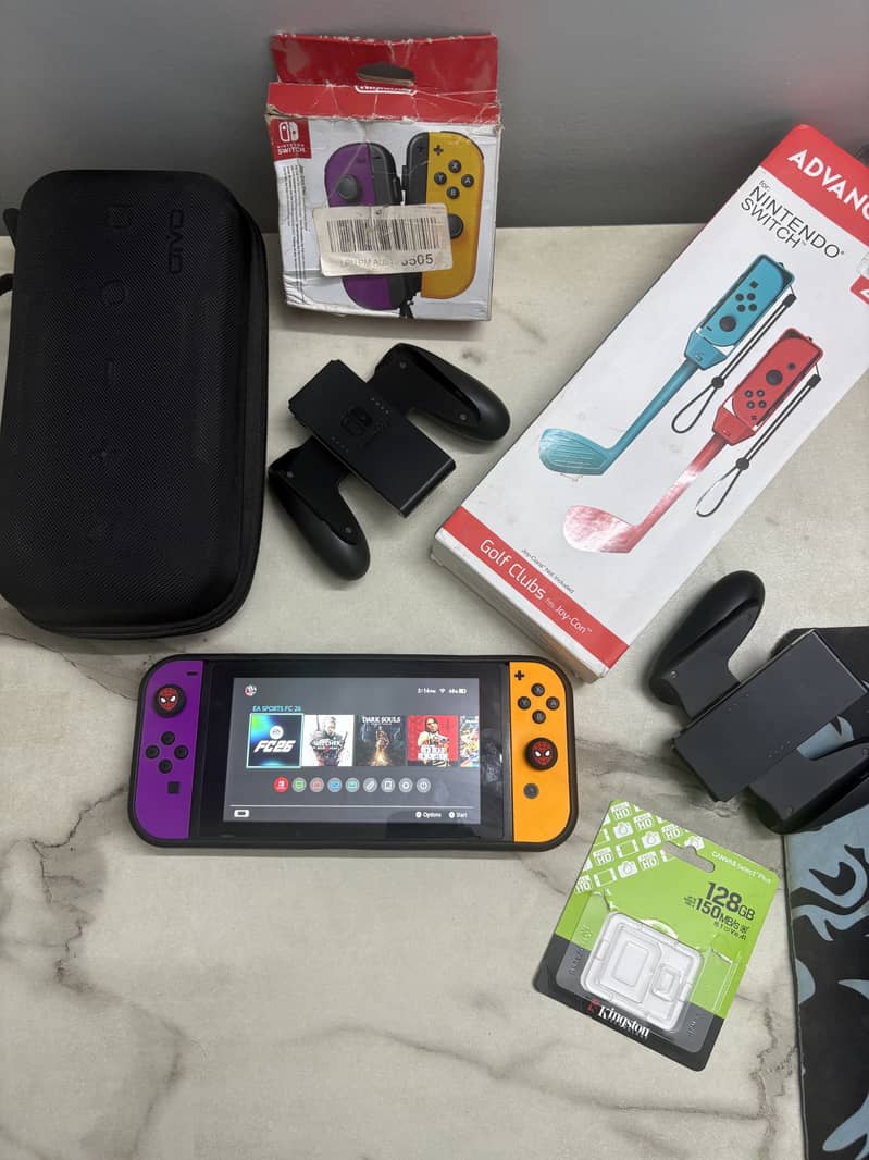 Nintendo Switch V2 jailbreak complete bundle 0