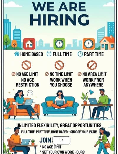 WE NEED URGENT STAFF FOR OFFICE AND ONLINE WORK