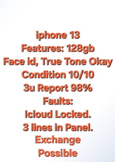 iPhone 13 icloud locked