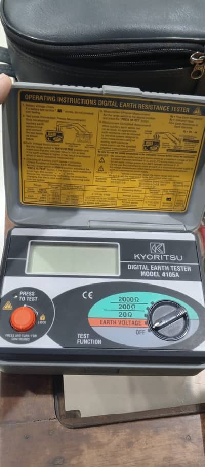 Electrical Erthing tester Circuitry & Parts