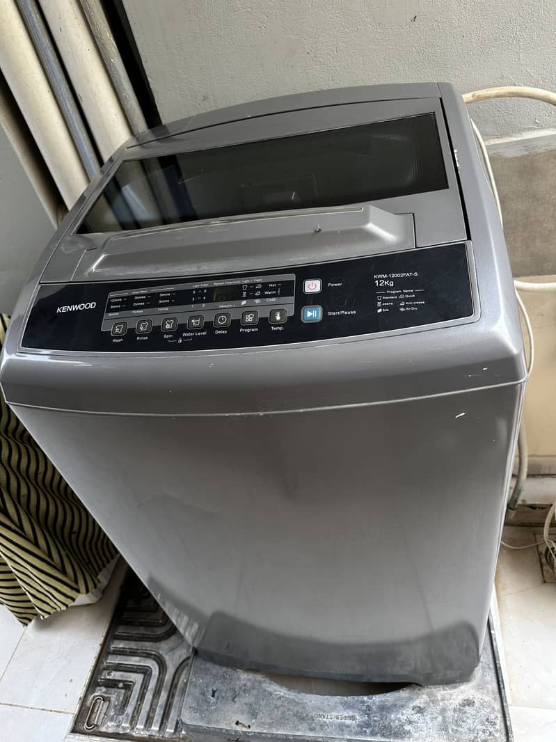 Kenwood 12KG Fully Automatic Washing Machine – Excellent Condition! 3