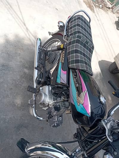 Honda CD 70 2003 New Modify bike paper k sath