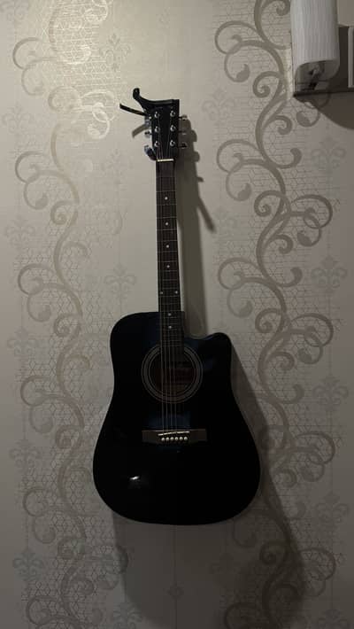 Black Acoustic Guitar