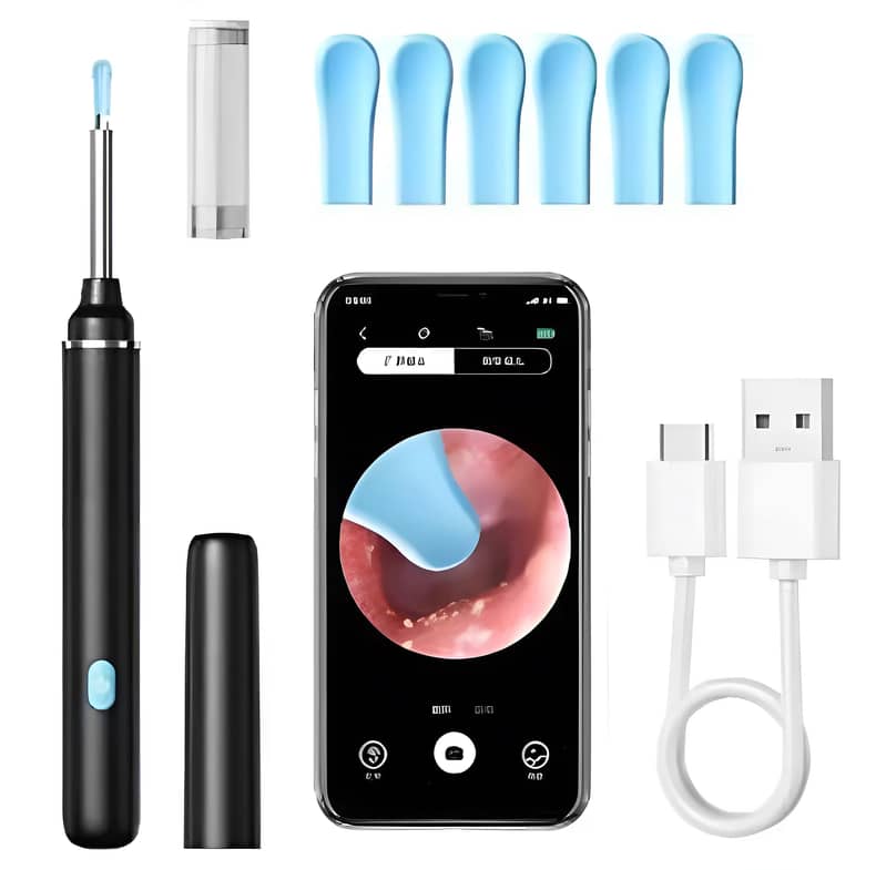Rechargeable Smart Visual Ear Cleaner with Camera 0