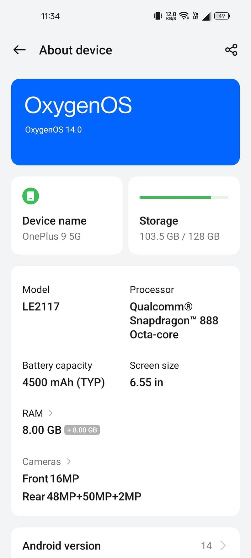 One Plus 9 0