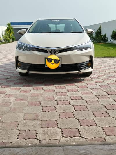 Toyota Corolla XLI 2017 model registration 2018