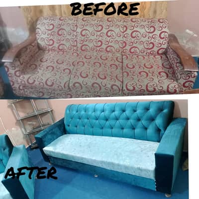 all types of sofa repairing