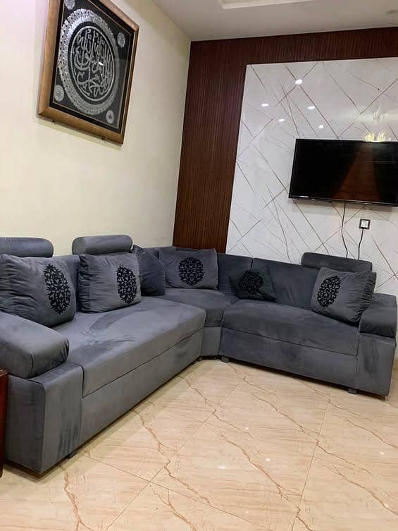 L shape sofa 1