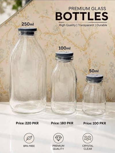 premium Glass Bottles