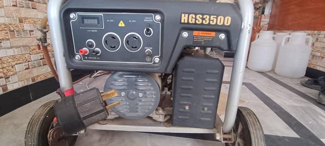 Hyundai 3.5 kv generator HGS3500, patrol and gas, self start