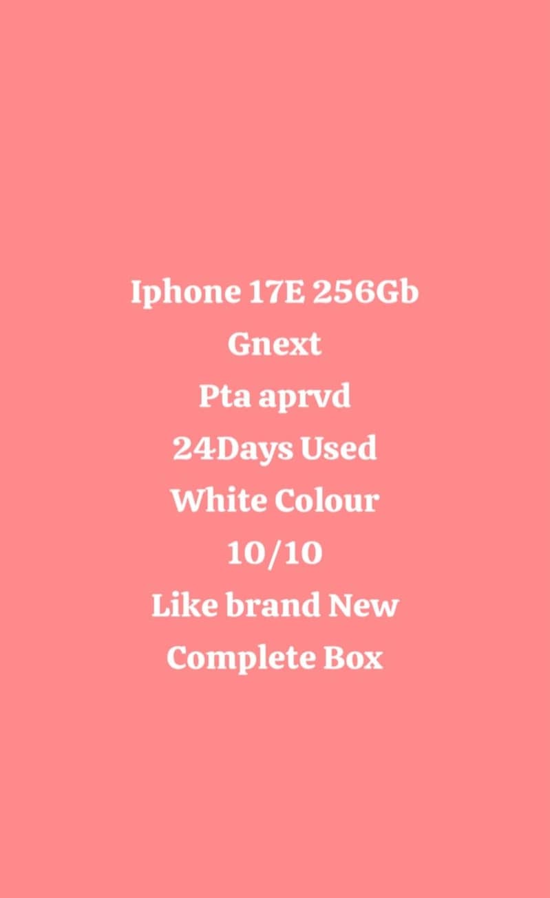 Apple iPhone 17e 1