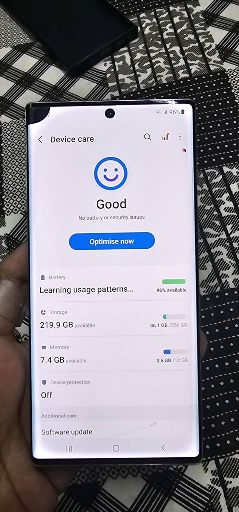 Samsung Mobile Note 10 Plus 7