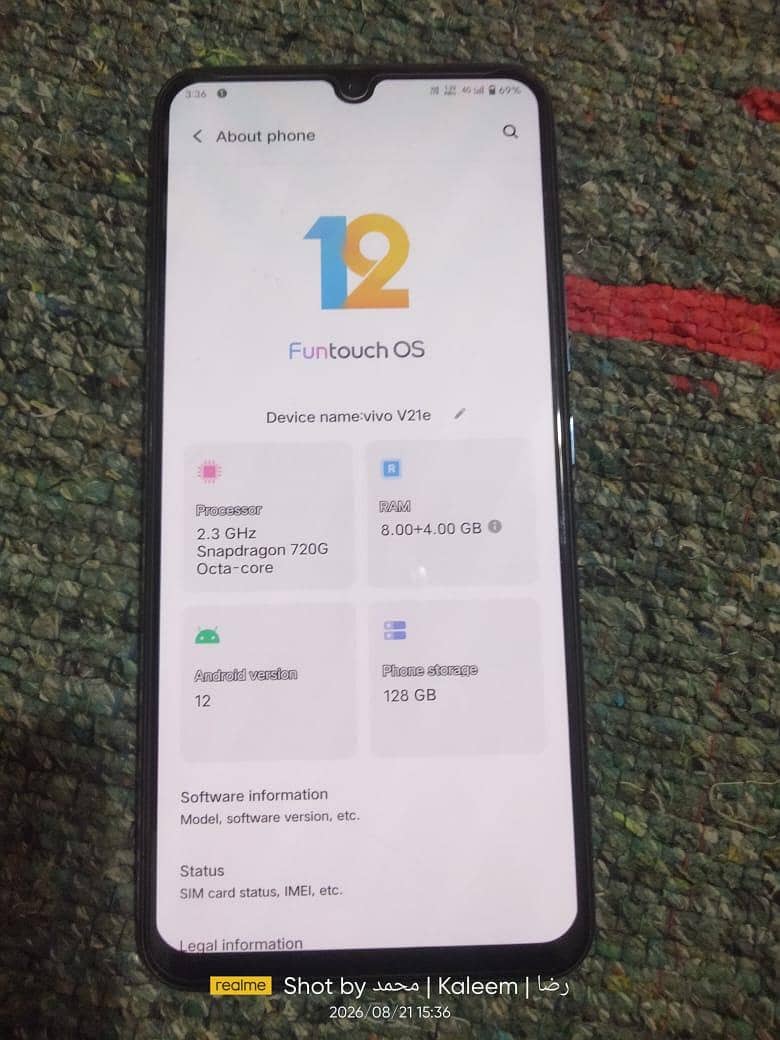 Vivo V21e 6