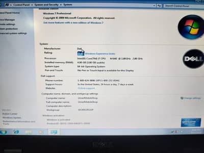Dell core i7 1 generation