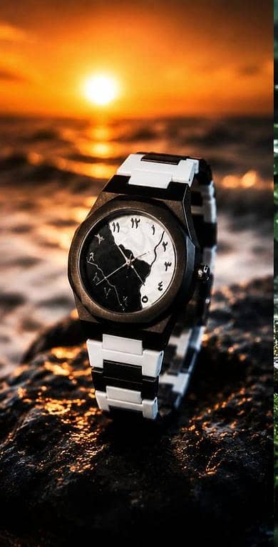 special Arabic Aura  watch  Waterproof Wrist Watch: Trending Matte Finish Luxury Timepiece for Men & Boys