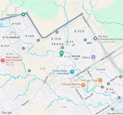 E-11/1 Elite Location Solid Good Land 3580 Residential Plot In Gated Well Secure Community Available For Sale.