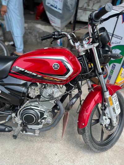 Yamaha YB 125z DX Red- Excellent Condition — Genuine Bike